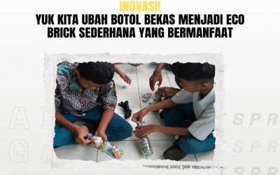 Update Adiwiyata! Kreatif Peduli Lingkungan: Mengapa Siswa MTsN 2 Garut Pilih Eco Brick Jadi Pot Tanaman?